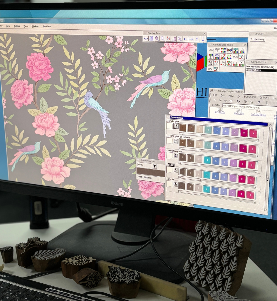 Textile Design Development and Colour Separation